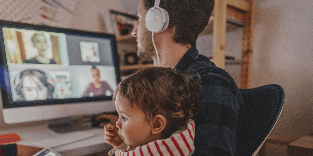 Young father participating in Brining Up Great Kids parenting program